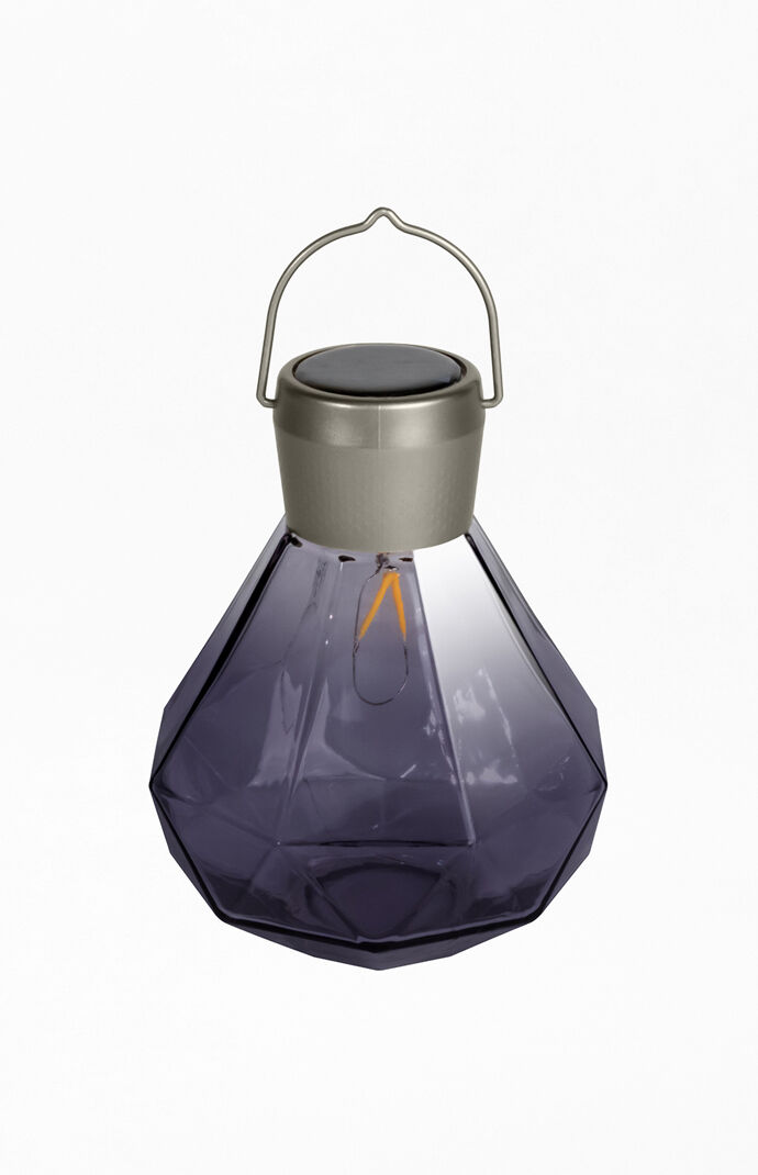 Smoke Solar Gem Lantern