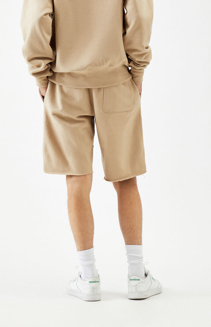 Reverse Weave Cutoff Sweat Shorts