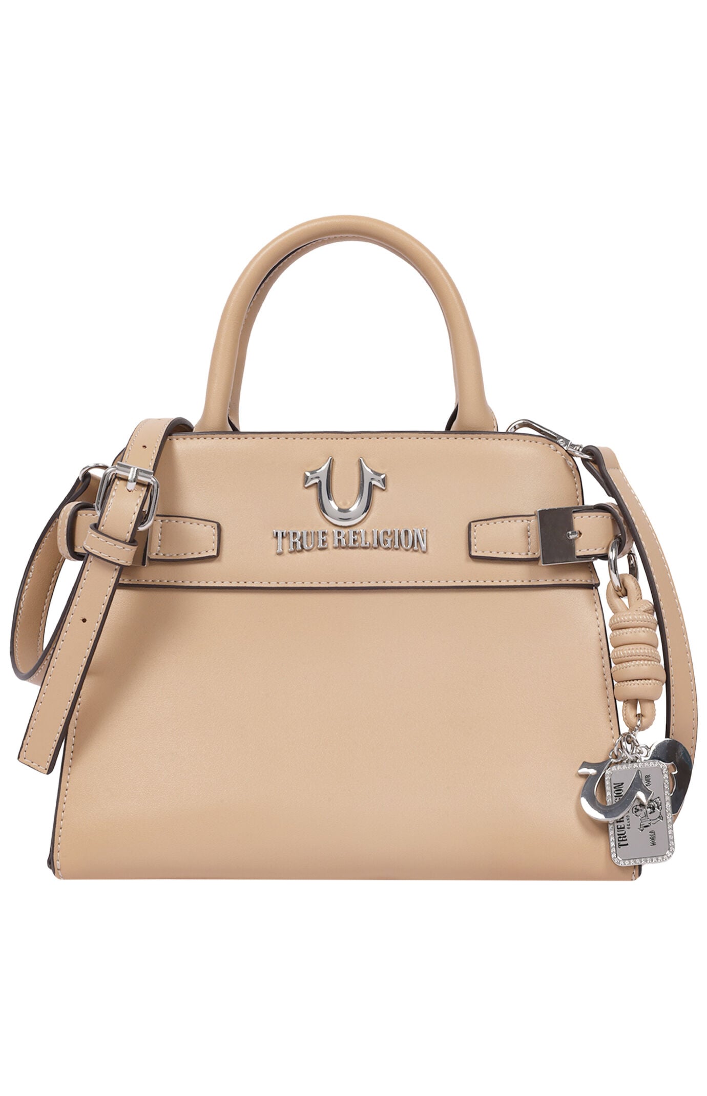 True Religion Women's Beckham Belted Tote Bag In Tan