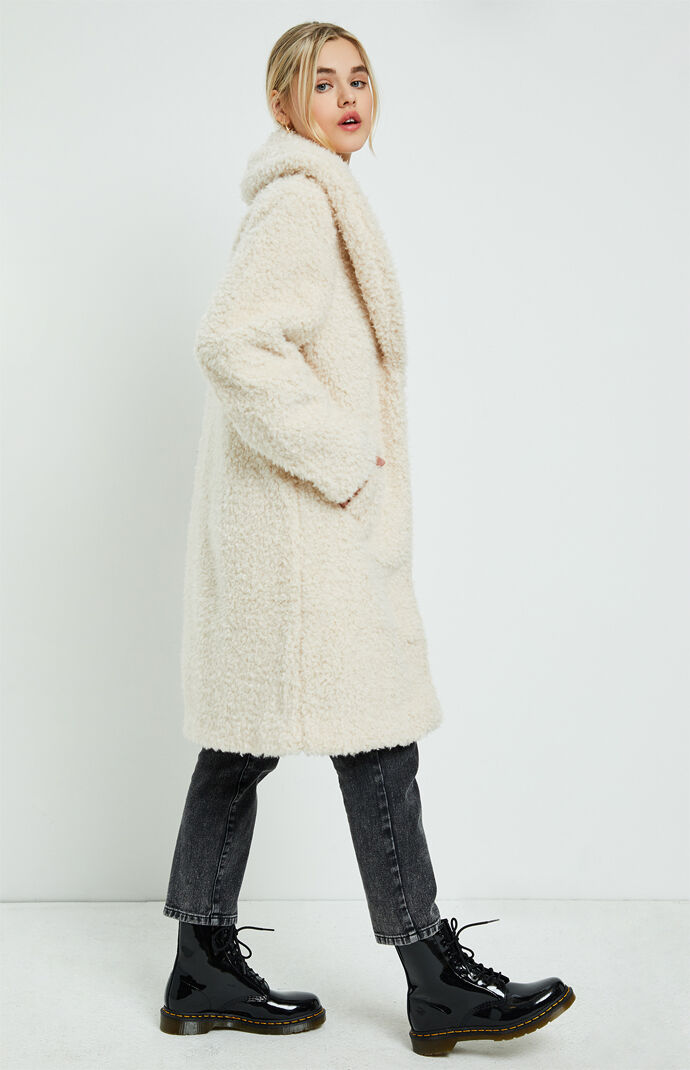 Long Faux Fur Coat