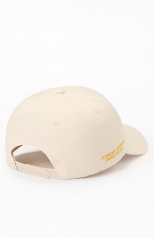 x Pacsun Suzuka Cream Racing Snapback Hat image number 4