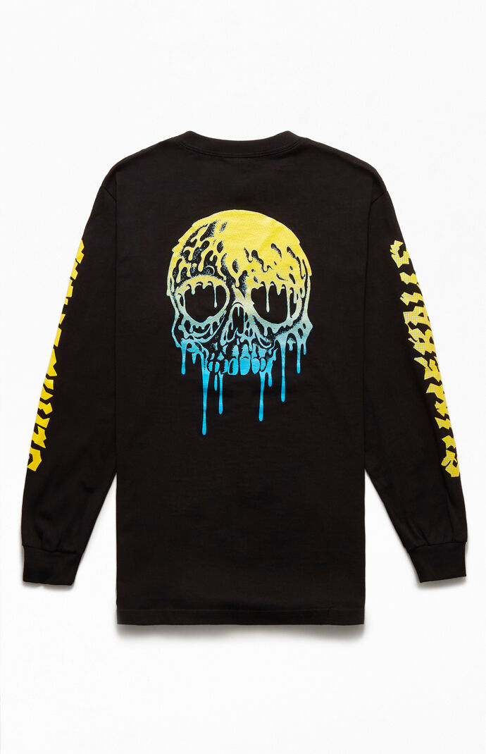 Skull Slime Long Sleeve T-Shirt