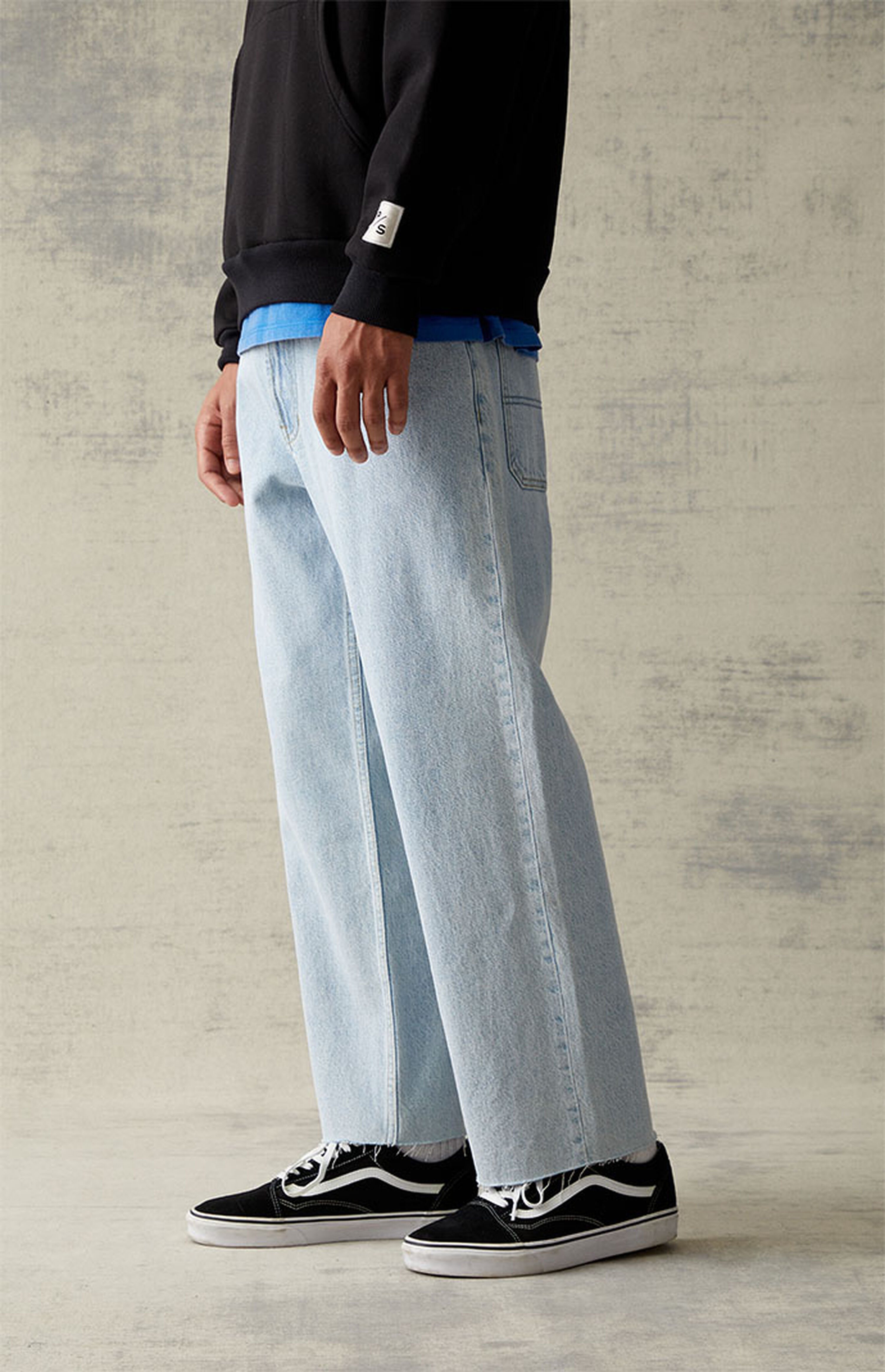 PacSun Eco Light Wash Baggy Jeans PacSun