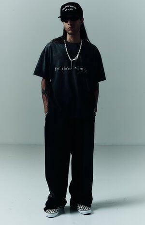 Retired Cowboy Wide Leg Sweatpants image number 3