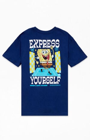 Kids SpongeBob SqaurePants Express Yourself T-Shirt image number 1