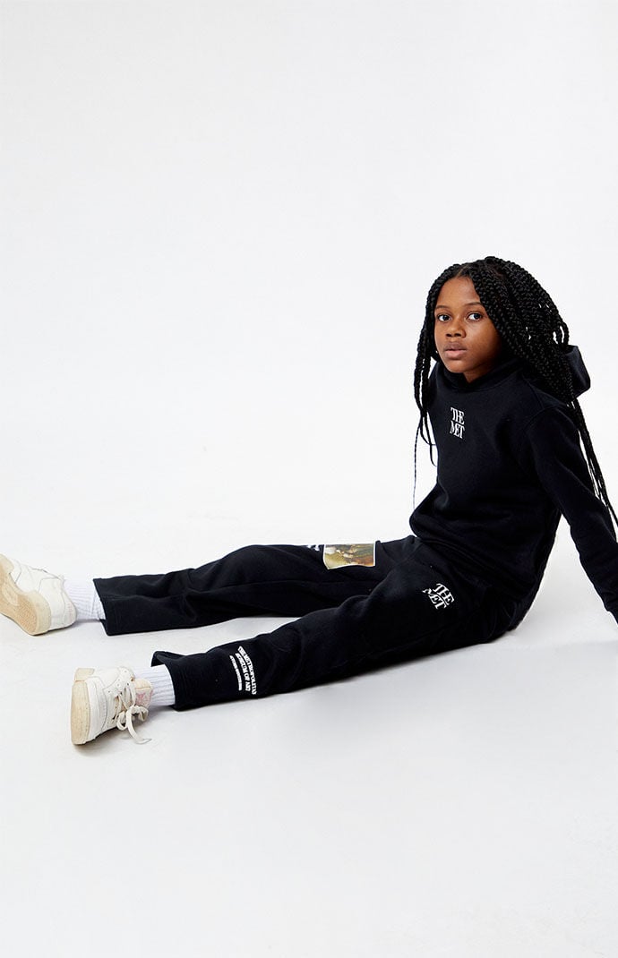 Pacsun black joggers outlet