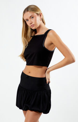 Cropped Square Neck Top image number 3
