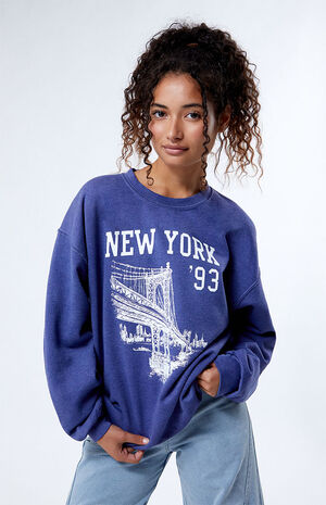 NYC Bridge 93 Crew Neck Sweatshirt image number 3