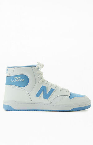 Light Blue BB480 High Top Shoes image number 1