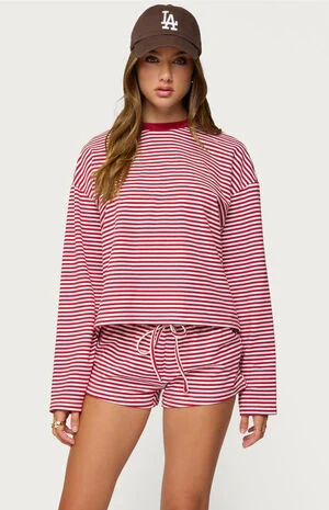 Jainee Striped Long Sleeve T-Shirt image number 1