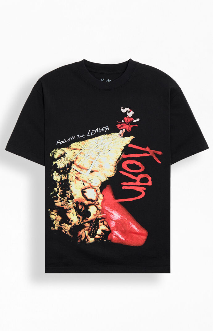 Korn Follow the Leader Tシャツ　リメイク Korn Follow the Leader Tシャツ リメイク