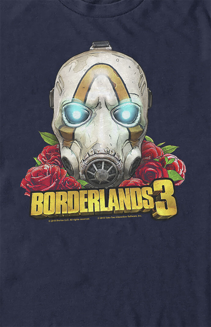 BL3 Roses Mask T-Shirt