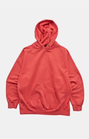 '90s Red Blank Hoodie image number 1