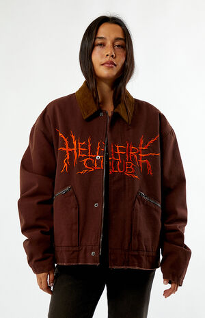 x Stranger Things Hellfire Lives Garage Jacket image number 2