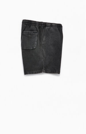 Black Volley Sweat Shorts image number 3