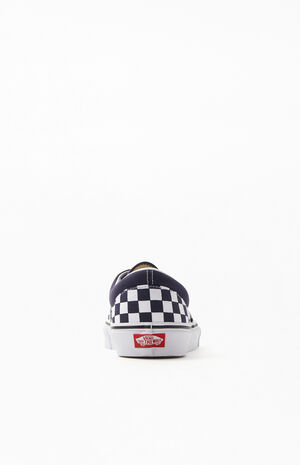 Navy Era Checkerboard Authentic Sneakers image number 3