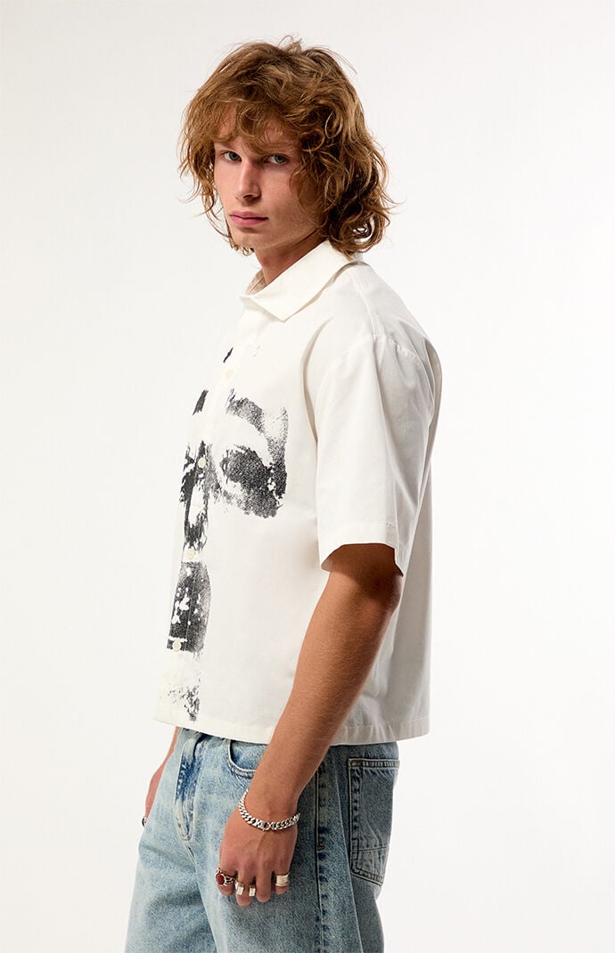 Pacsun Teeth Short Sleeve Shirt