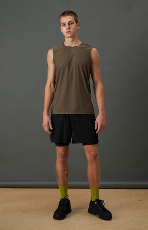 Active Gray Performance Tank Top image number 2