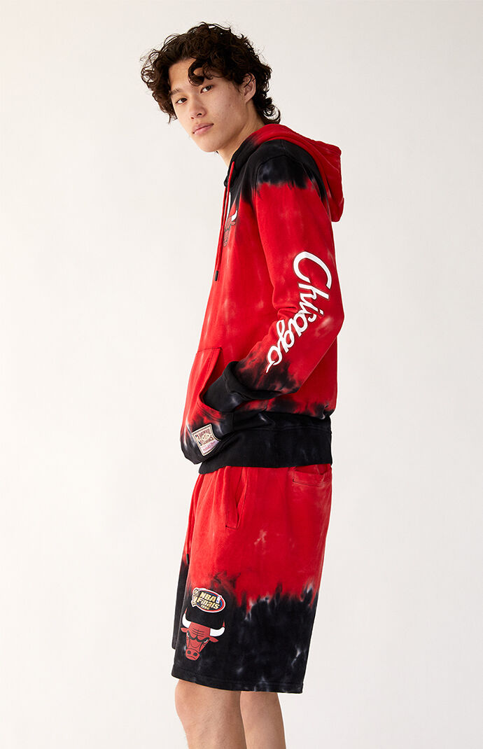 Tie-Dyed Bulls Hoodie