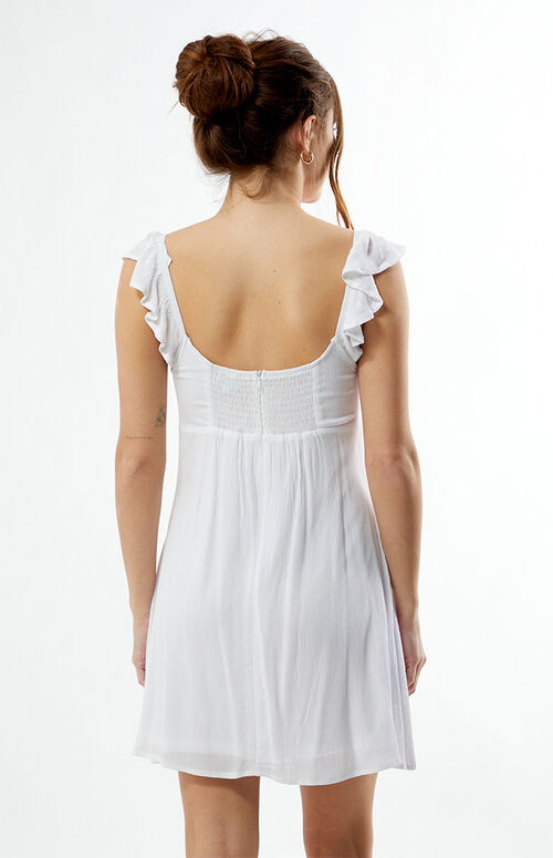 Glass Heart Babydoll Mini Dress
