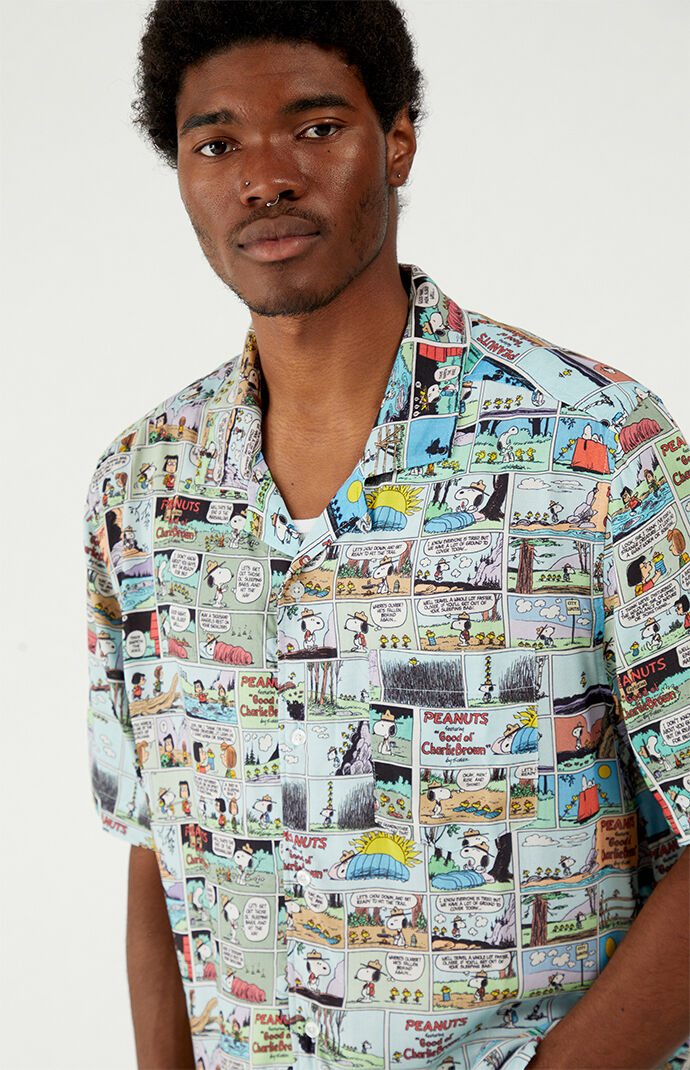 x Peanuts Marshmallow Camp Shirt