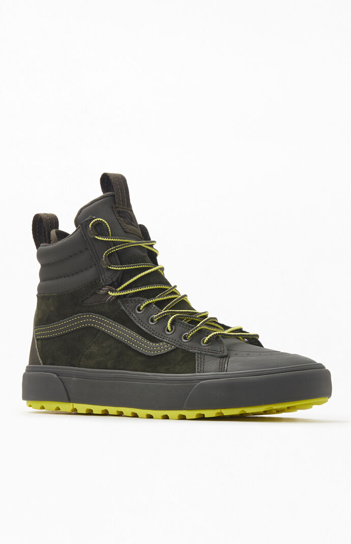olive high boots