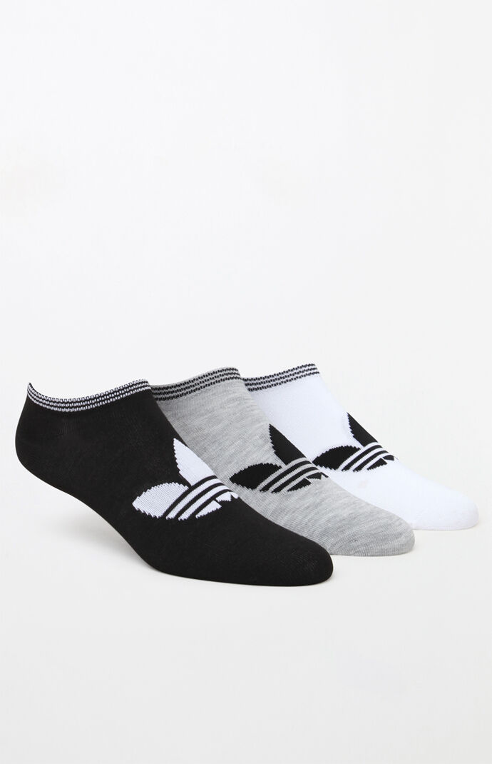 adidas trefoil no show socks