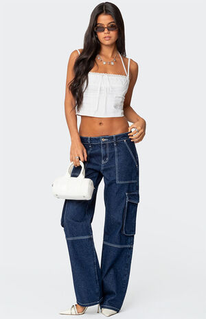 Salome Lace Up Corset image number 3