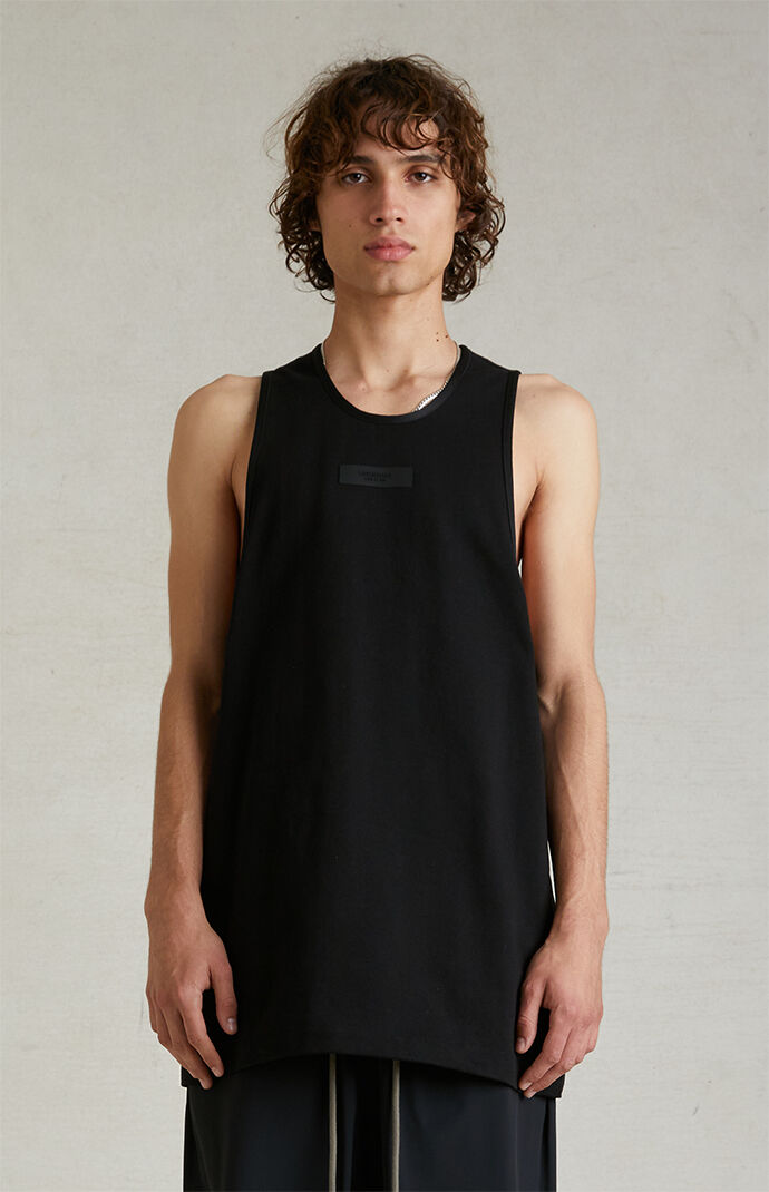 【売れ筋】 Tank Heavy Black Essentials God of Fear Top PacSun | タンクトップ