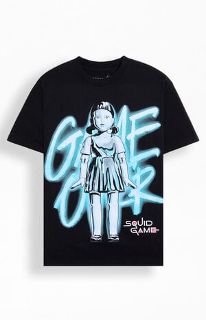 Squid Game Chrome Doll T-Shirt image number 1