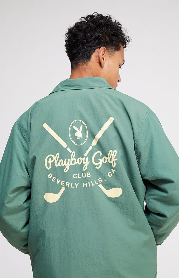 Pacsun x playboy faux fur coach jacket outlet