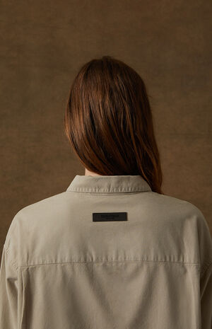 Women's Smoke Oxford Button Down Shirt image number 5