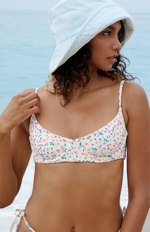 Stuck On You Tanlines Underwire Bralette Bikini Top image number 2