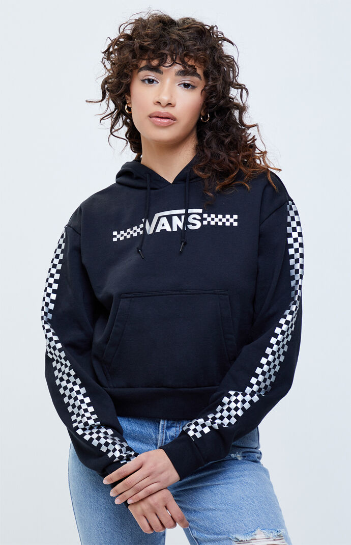 vans classic cropped pullover hoodie