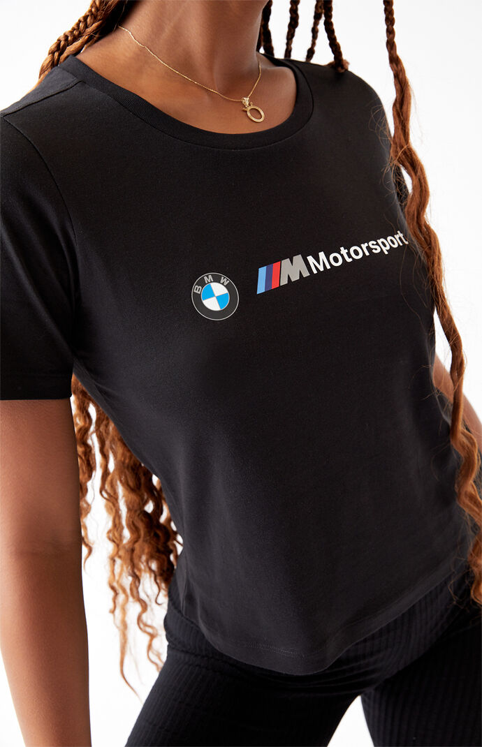 x BMW Black Motosport Logo T-Shirt