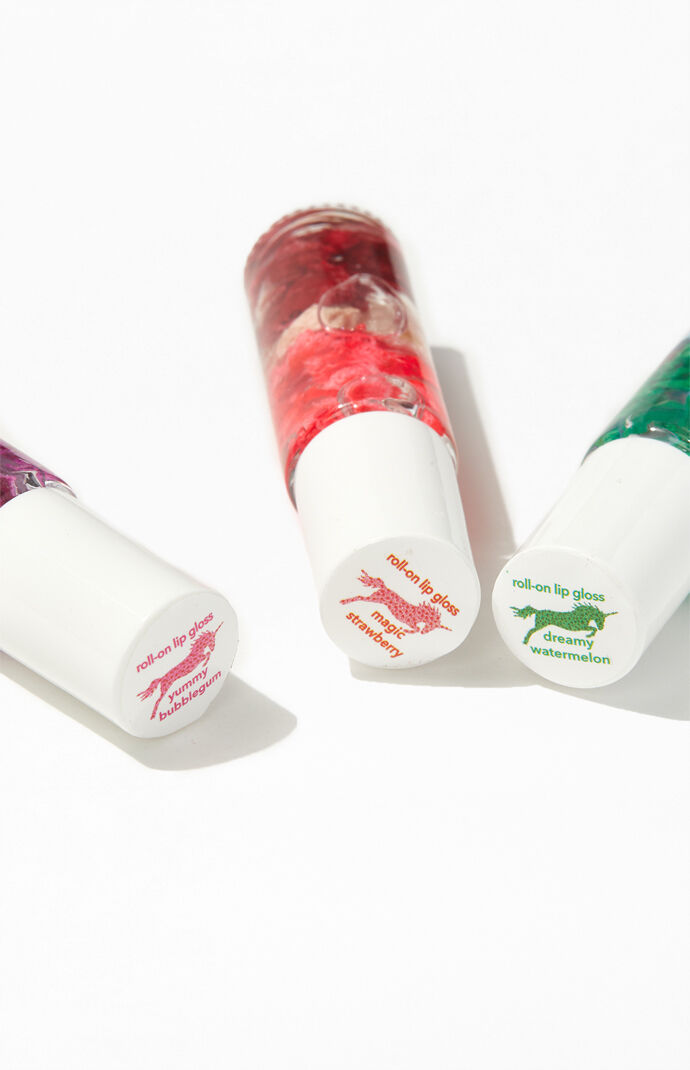 3-Pack Unicorn Lip Gloss