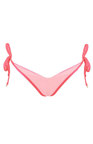 Pink Dreamscape Tie Side Bikini Bottom image number 4