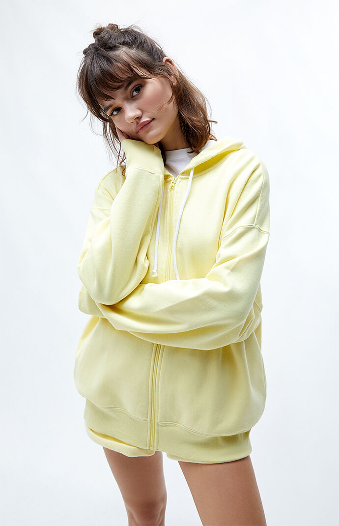 Pacsun best sale yellow hoodie