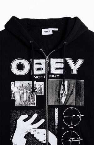 Not Right Premium Zip Up Hoodie image number 2