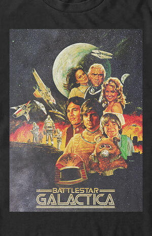 Battlestar Galactica Vintage T-Shirt Battlestar Galactica Vintage T-Shirt image number null
