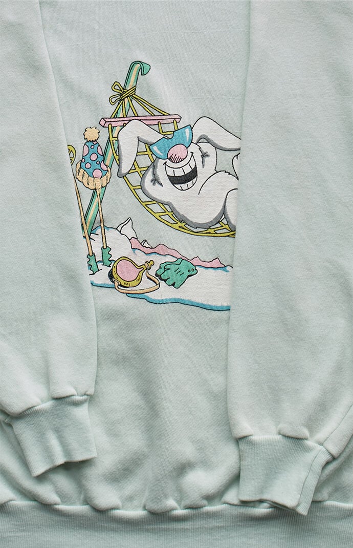 PS VINTAGE 80s Zoo Crew Crew Neck Sweatshirt