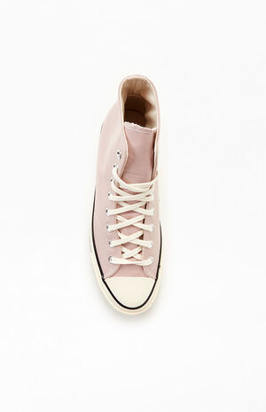 Mauve Recycled Chuck 70 High Top Shoes image number 5