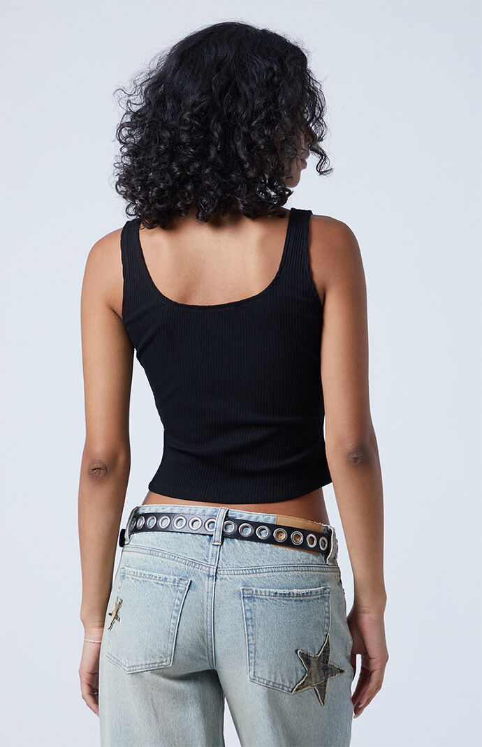Third Charm Sloan Grommet Tank Top | PacSun