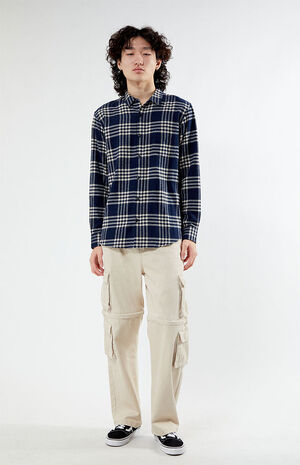 Blue Plaid Classic Shirt image number 3