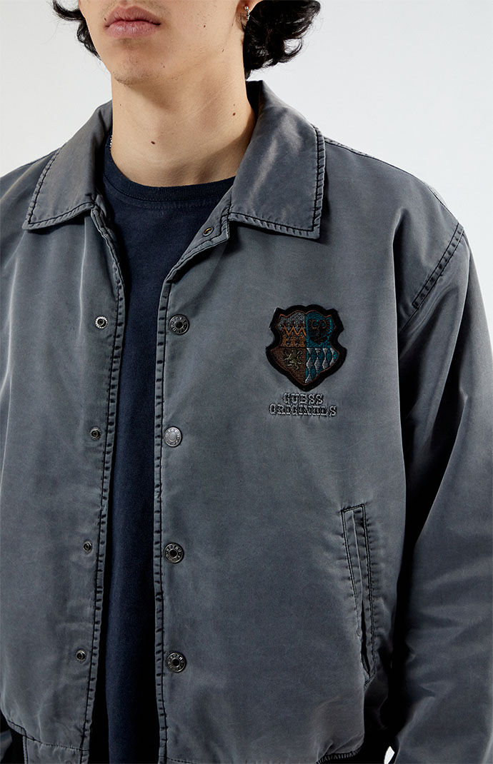 ジャケット・アウター vintage nylon design blouson BLK Cinch Mens Charcoal Vintage Nylon Pullover – Texas Boot Company