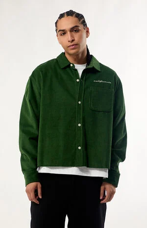 Sportster Corduroy Long Sleeve Button Up Shirt image number 1
