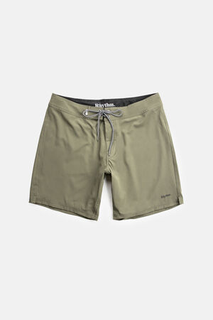 Olive Classic Swim Trunks image number 1