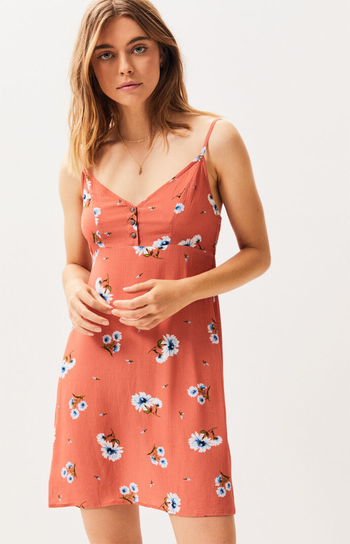 pacsun red dress