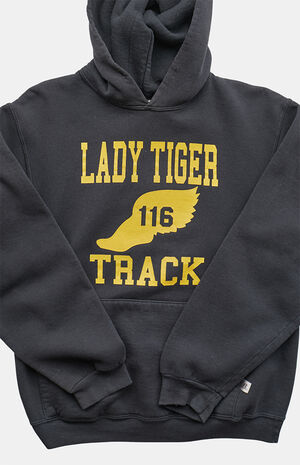 2000s Lady Tiger Track Russell Hoodie image number 3