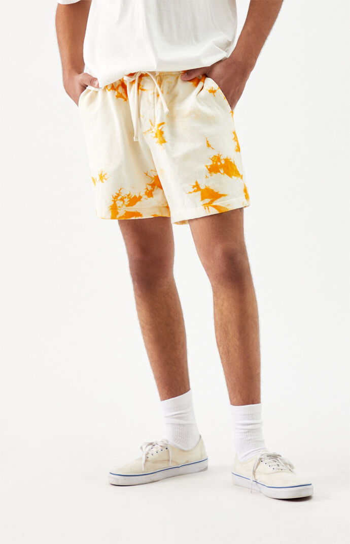 Tie-Dyed Volley Sweat Shorts